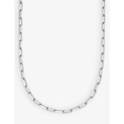  Astley Clarke Celestial Square Link sterling silver chain necklace