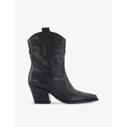 Dune Ponty western leather boots