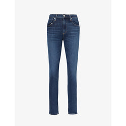  Citizens Of Humanity Sloane tapered high-rise recycled-stretch and recycled-denim jeans