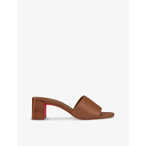 Christian Louboutin So CL 55 leather heeled mules | CHRISTIAN LOUBOUTIN