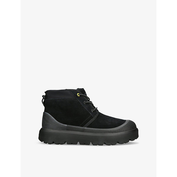 Ugg Neumel Weather logo-debossed suede chukka boots | Ugg