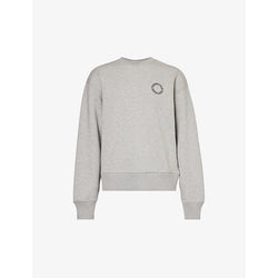  Mki Miyuki-Zoku Circle graphic-print organic-cotton and recycled polyester-blend sweatshirt