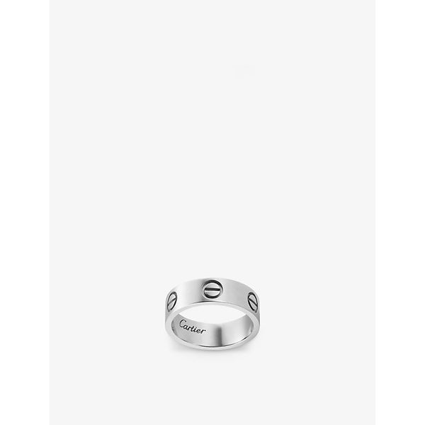 Cartier LOVE 18ct white-gold ring