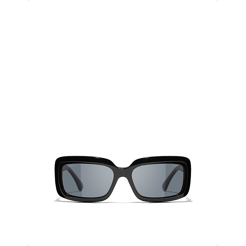  Chanel Rectangle-frame sunglasses