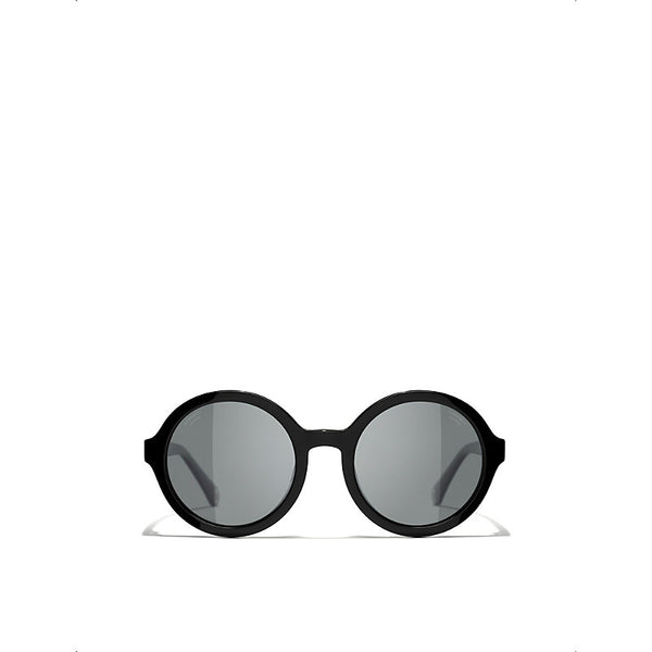 Chanel Round-frame sunglasses | LYBSTORE