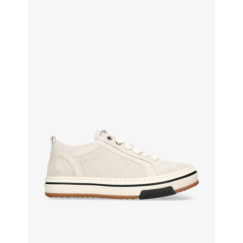 Represent HTN chunky-lace woven low-top trainers | Represent