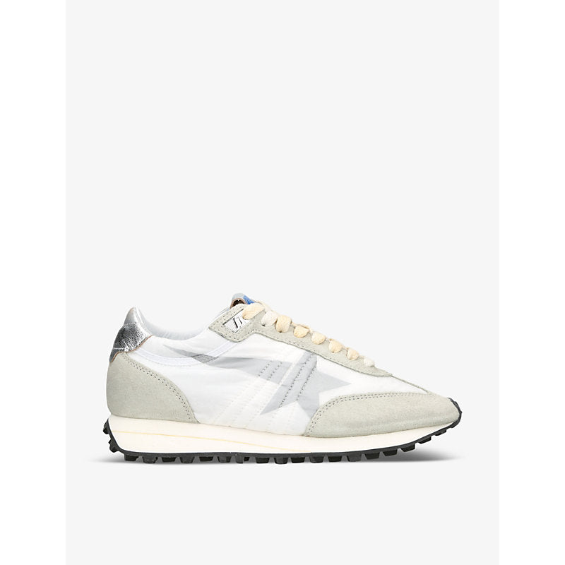  Golden Goose Men's Marathon Runner suede and mesh low-top trainers