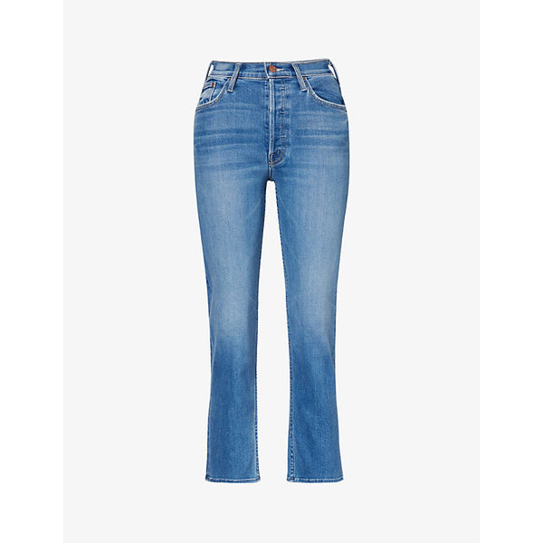  Mother The Tomcat straight-leg mid-rise jeans