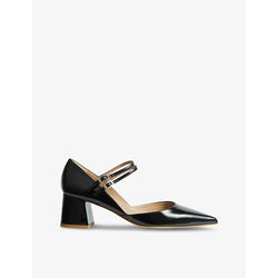 Lk Bennett Savannah double-strap patent-leather court shoes