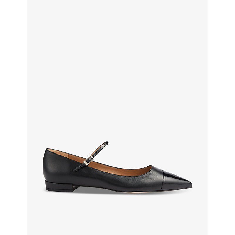 Lk Bennett Monty leather Mary-Jane pumps