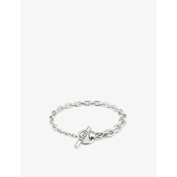 Gucci Horsebit sterling silver bracelet