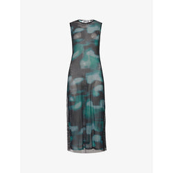 Amy Lynn Crystal-embellished slim-fit woven midi dress | AMY LYNN