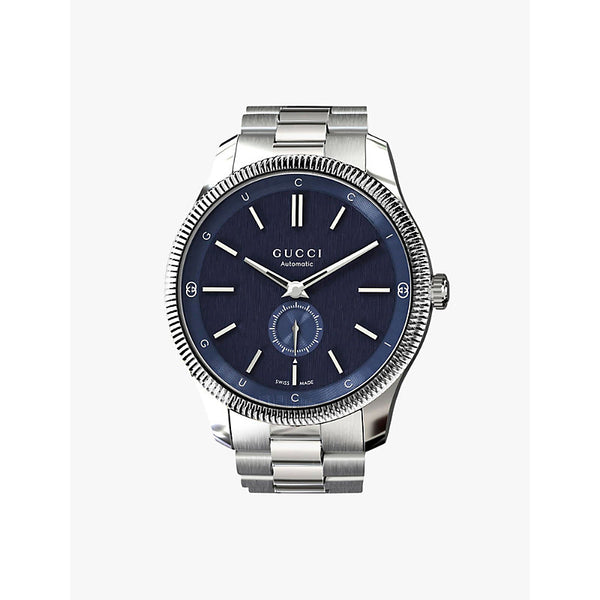 Gucci YA126389 G-Timeless stainless-steel automatic watch