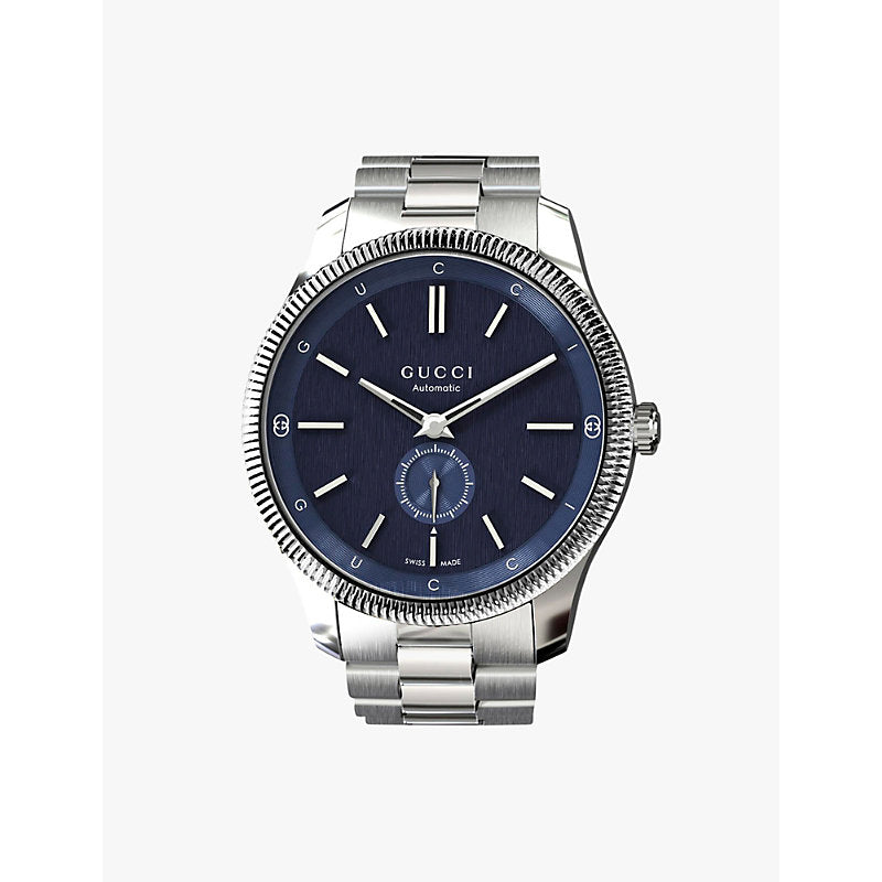 Gucci YA126389 G-Timeless stainless-steel automatic watch