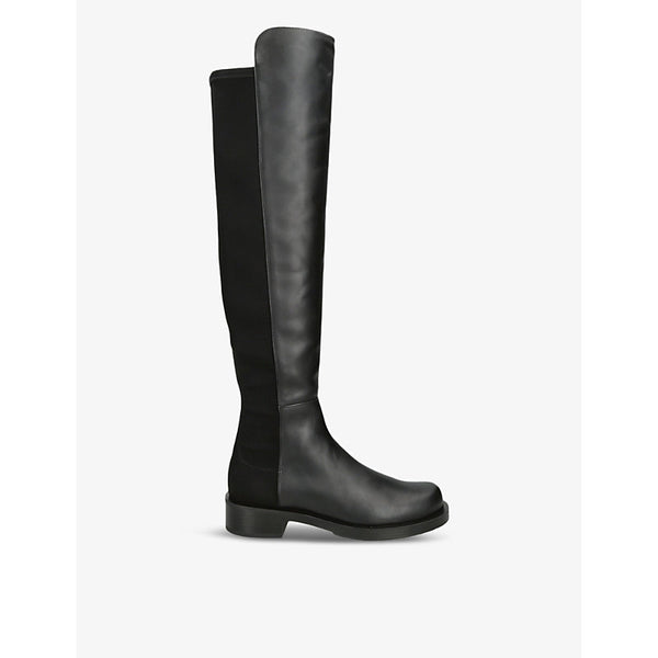 Stuart Weitzman 5050 Bold over-the-knee leather boots | Stuart Weitzman