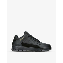  Axel Arigato Area Lo panelled leather-blend low-top trainers