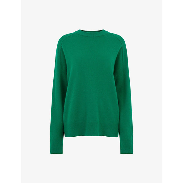 Whistles Relaxed-fit round-neck wool jumper