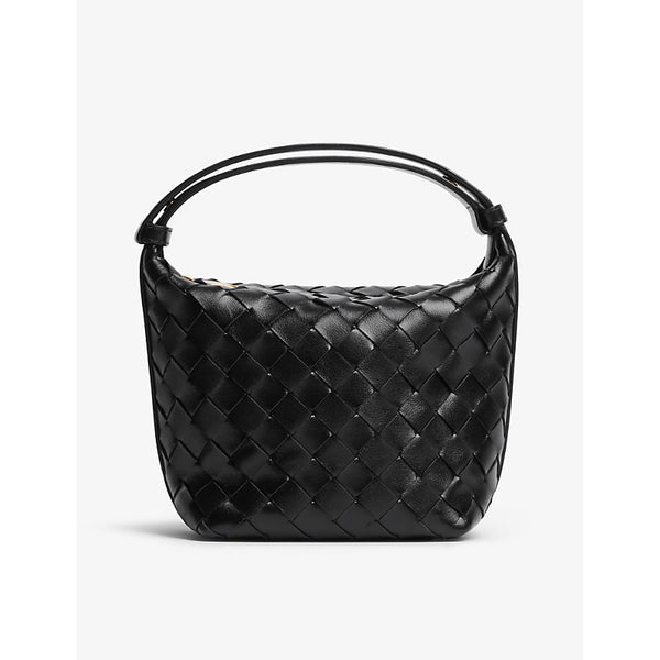 Bottega Veneta Wallace micro leather hobo bag