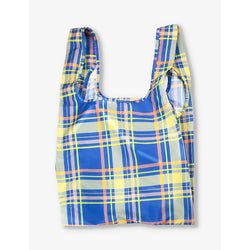  Kind Bag Madras check recycled plastic-bottles shopper bag