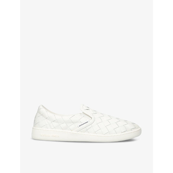  Bottega Veneta Sawyer Intrecciato-woven trainers