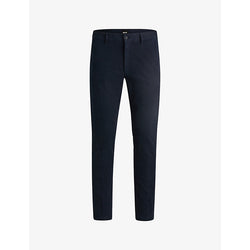  Boss Slim-fit mid-rise stretch-cotton chinos