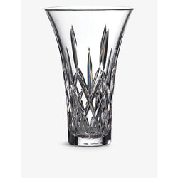 Waterford Lismore flared crystal vase 30.5cm