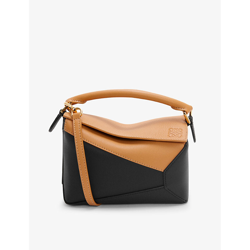  Loewe Puzzle mini leather cross-body bag