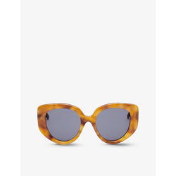  Loewe Tortoiseshell butterfly-frame acetate sunglasses