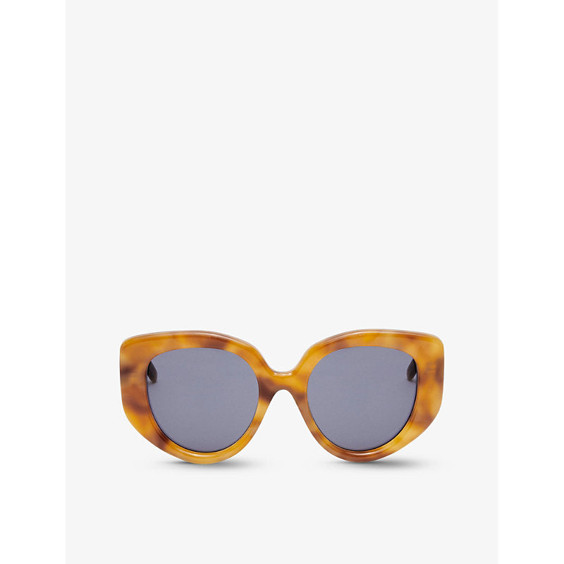  Loewe Tortoiseshell butterfly-frame acetate sunglasses