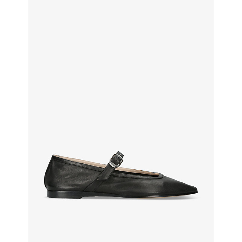  Le Monde Beryl Mary Jane leather ballet flats