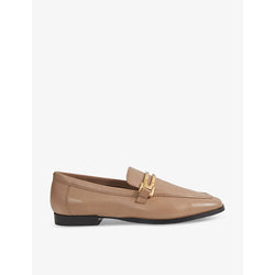  Reiss Angela hardware-embellished leather loafers