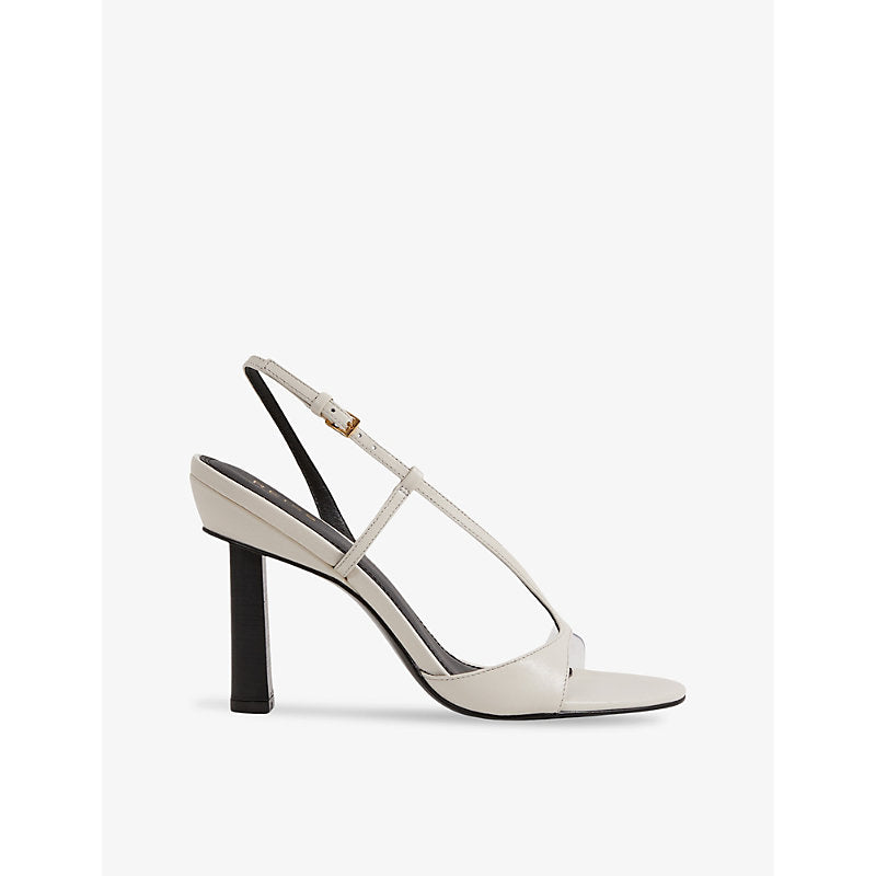 Reiss Joy strap leather sandals