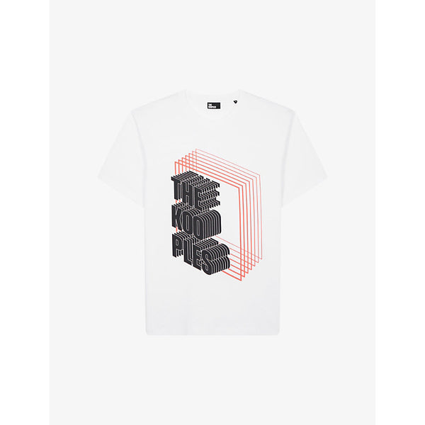  The Kooples Graphic-print short-sleeve cotton T-shirt