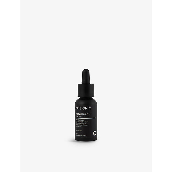 Mission C 1500mg Post-Workout CBD oil 30ml