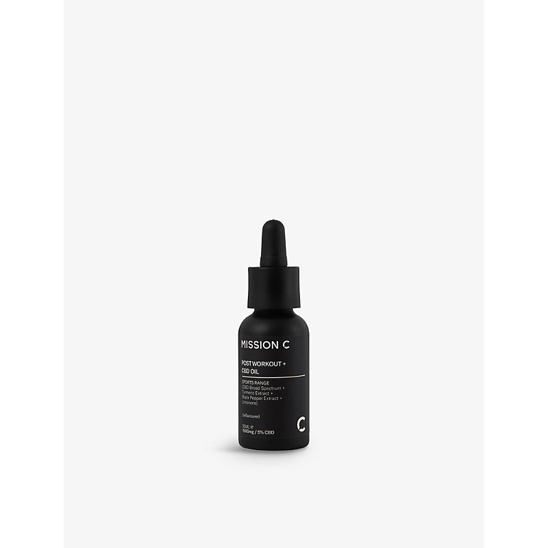 Mission C 1500mg Post-Workout CBD oil 30ml