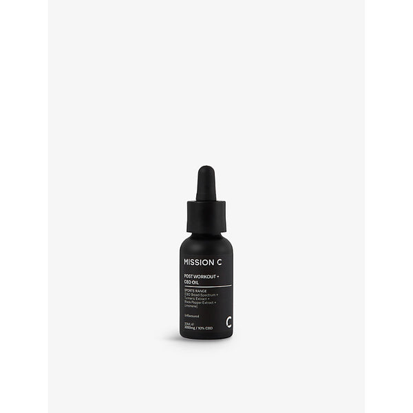 Mission C 3000mg Post-Workout CBD oil 30ml