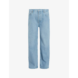  Allsaints Lenny branded-hardware denim jeans