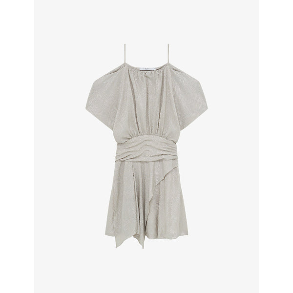 Iro Stranne lurex jersey mini dress | IRO