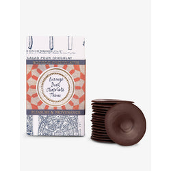 Rococo Orange dark chocolate thins 150g