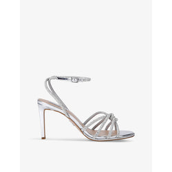 Steve Madden Kailyn-R rhinestone-embellished faux-leather heeled sandals