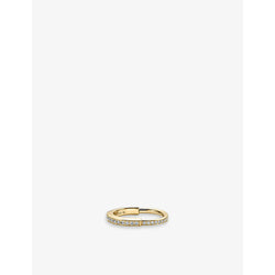 Tiffany & Co Lock 18ct yellow-gold and 0.38ct diamond ring