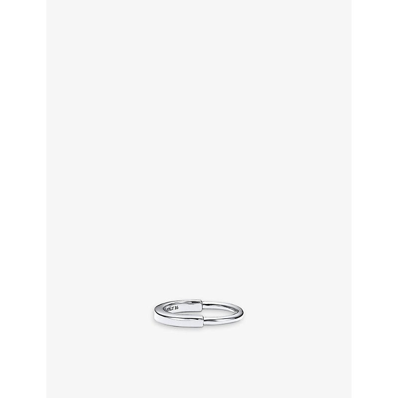 Tiffany & Co Tiffany Lock 18ct white-gold ring