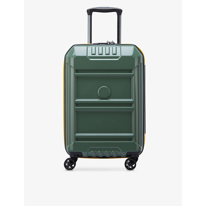 Delsey Rempart 4-wheel expandable polycarbonate hard cabin suitcase 55cm | Delsey