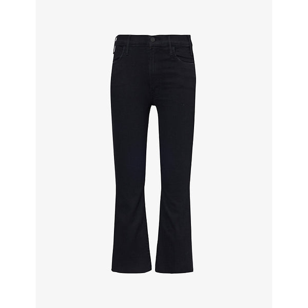 Mother Lil Hustler straight-leg mid-rise stretch-denim jeans