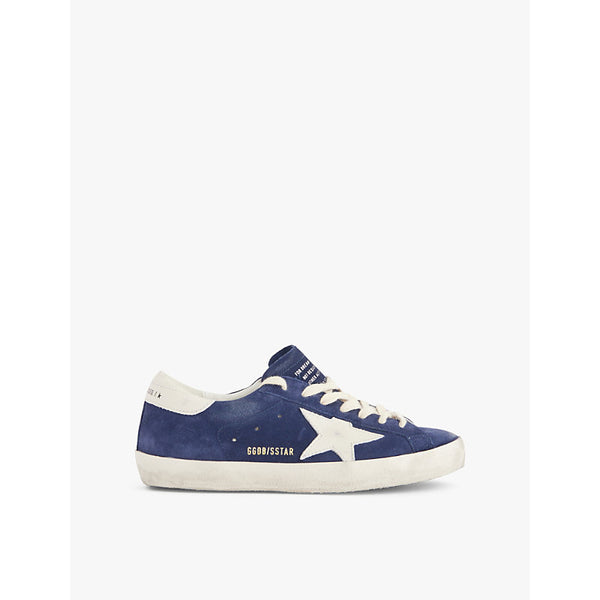 Golden Goose Superstar Spur star-patch leather trainers | Golden Goose