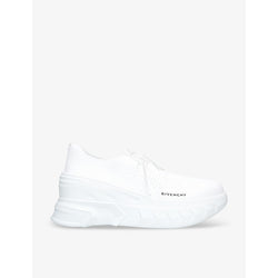 Givenchy Marshmallow Wedge chunky-sole knitted low-top trainers