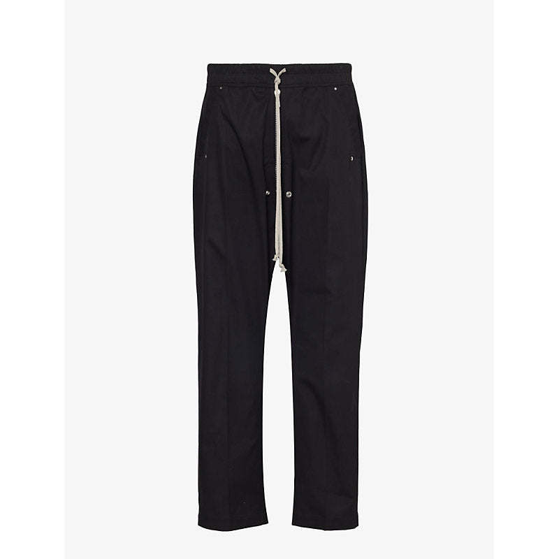  Rick Owens Bela straight-leg regular-fit stretch-cotton trousers