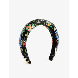  Vivienne Westwood Folk floral-print silk headband