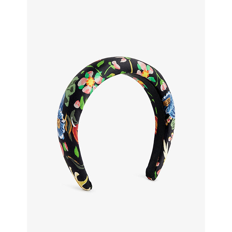  Vivienne Westwood Folk floral-print silk headband