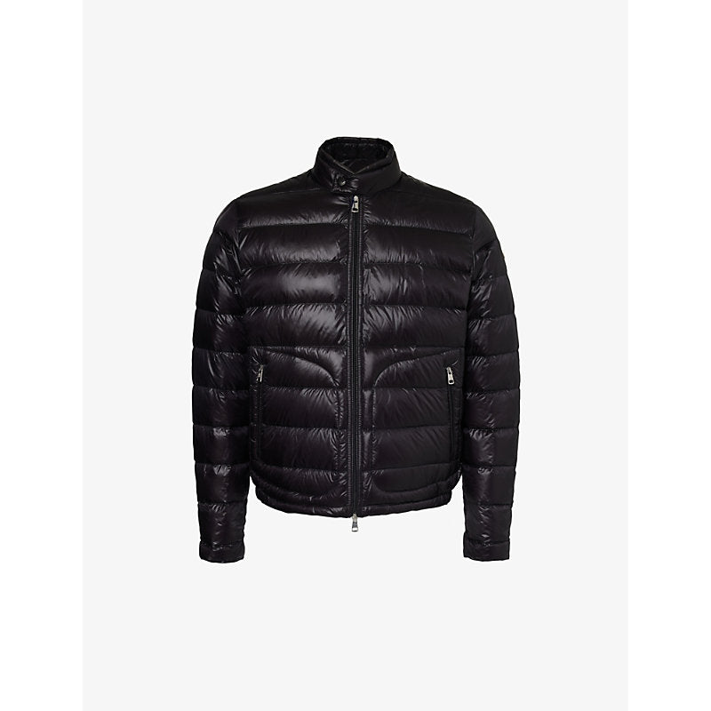  Moncler Acorus brand-patch regular-fit shell-down jacket